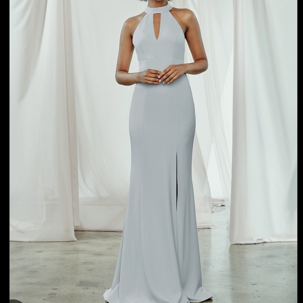 Amsale Bridesmaid Dress - Vintage Ice / Size 2-4